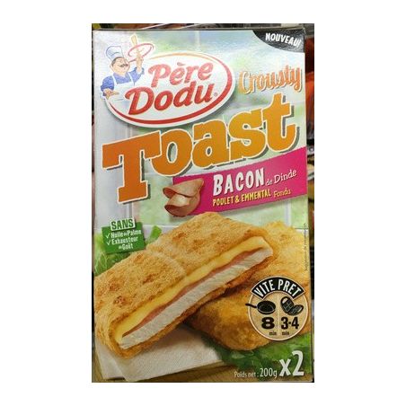 Père Dodu Croustytoasaint Plt Emm Bacon200G
