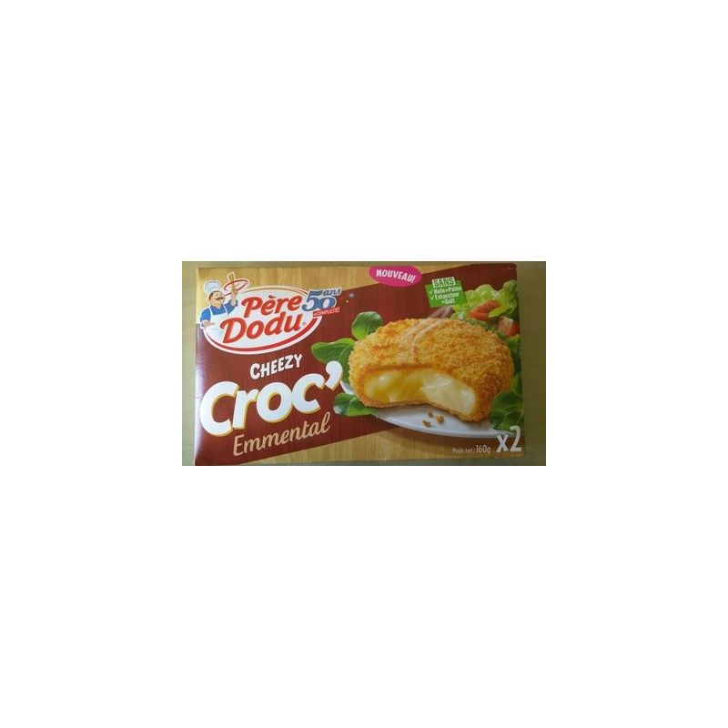 Père Dodu 160G Cheezy Croc Emmental