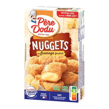 Père Dodu Pdodu Nuggets Au Fromage 200G
