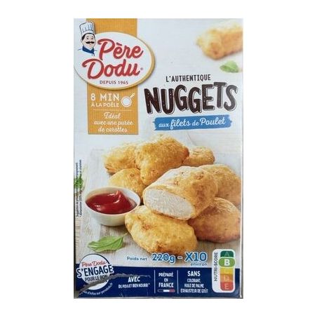 Père Dodu 220G Authen Nug Flt Plt Pdo