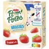 Pom'Potes Gourdes Brassés Fraises 10X85 G