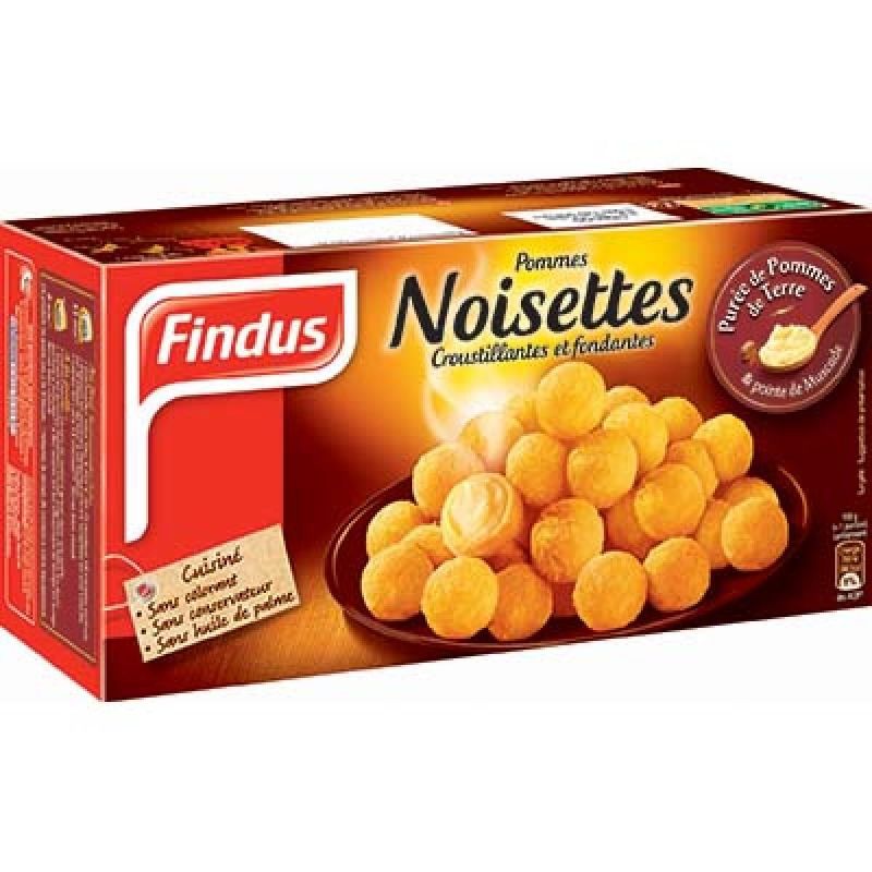 Findus Pomme Noisette 400G.Findu