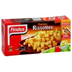 Findus Rissolees Boite 600G