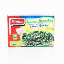 Findus 500G Epinard Branche Creme