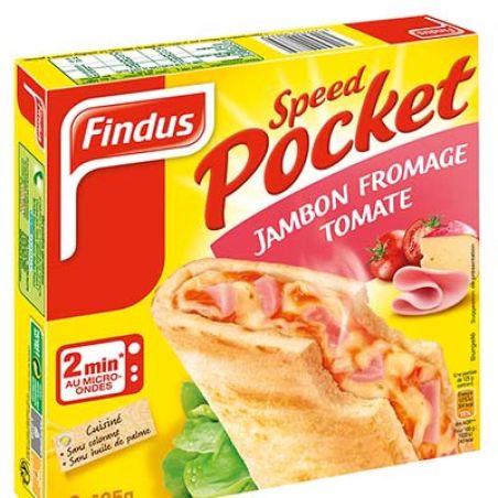 Findus 250Gspeed Pocket Jambon Fromage