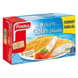 Findus Filet Pane Colinx8 680G