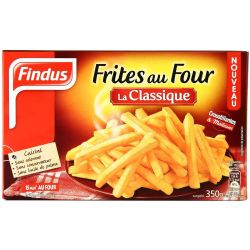 Findus 350G Bte Frites Au Four Class.