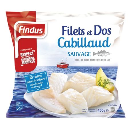 Findus Find Msc Filet/Dos Cabill 450G