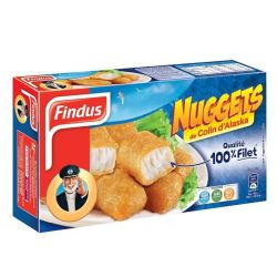 Findus Nuggets 100% Flt Col.Alask.6X