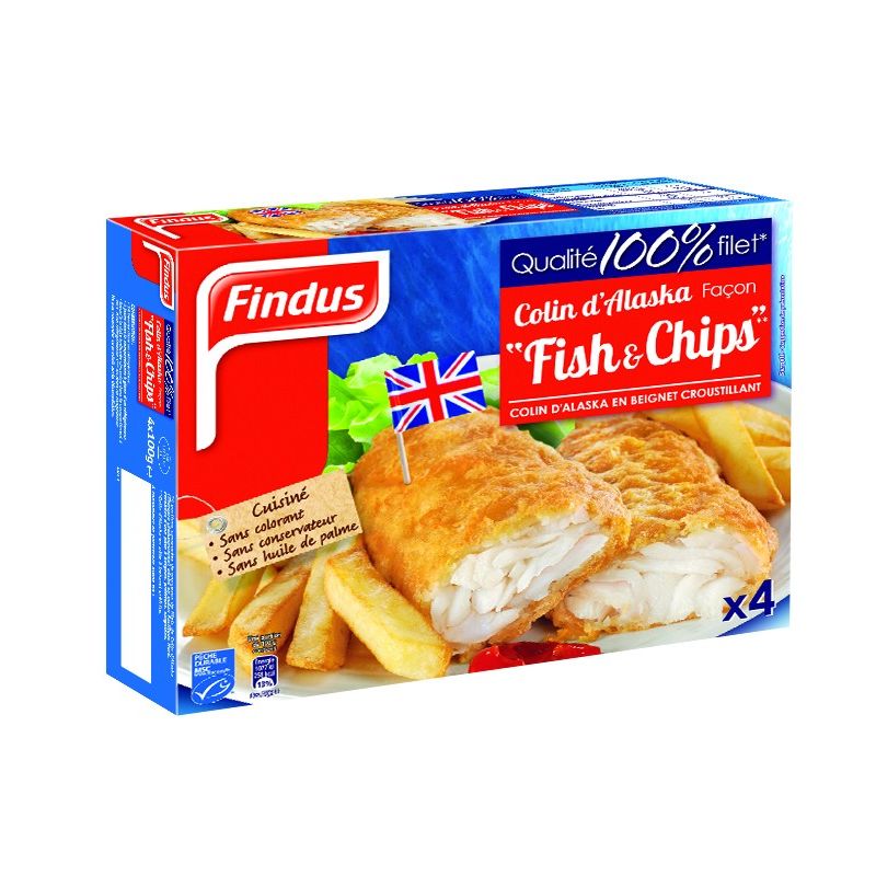 Fish And Chips Find Msc Flt Fish&Chipsx4 400G