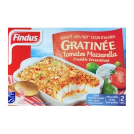 Findus 350G Gratinee Tomate Mozza 10X