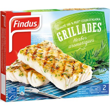Findus Grillade Herbe X2 250G