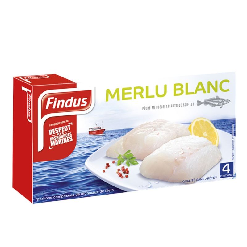 Findus Portions Merlu Blc 400G