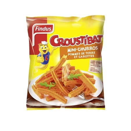 Findus 500G 8 Mini Churros Pdt Carot.