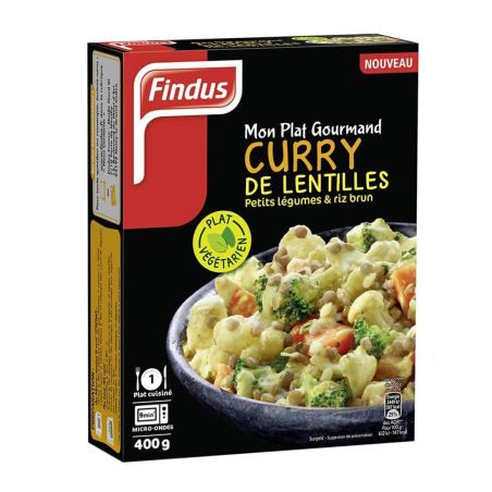 Findus Curry Lentille 400G