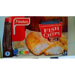 Findus 240G Fish&Chips Malt Msc