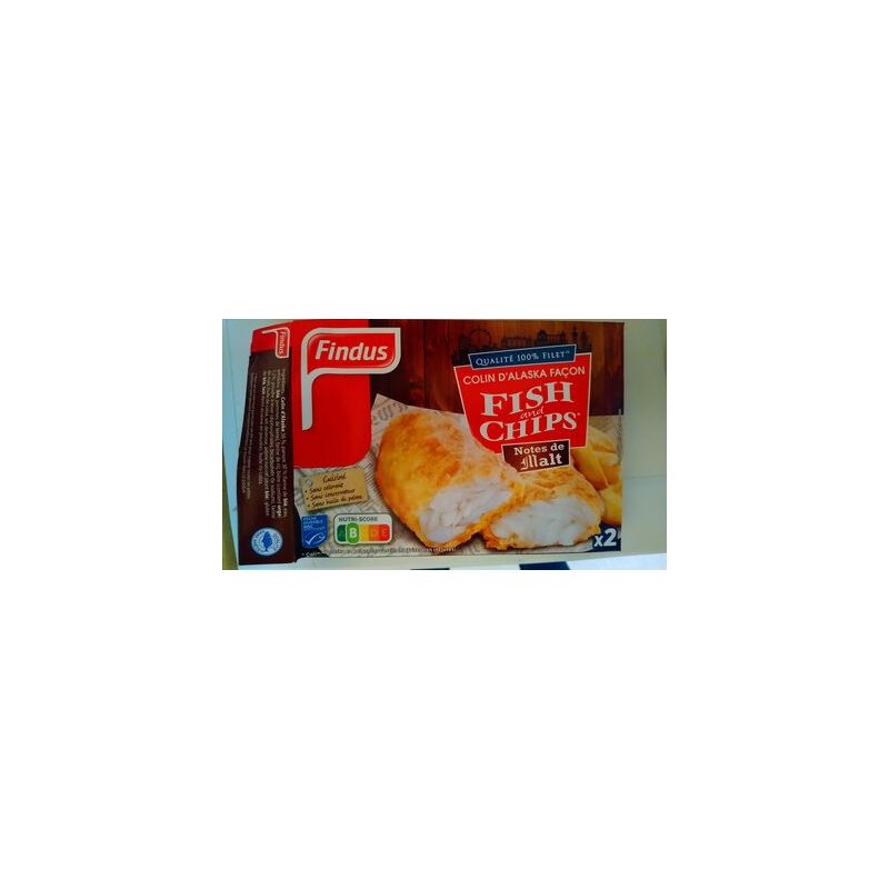 Findus 240G Fish&Chips Malt Msc