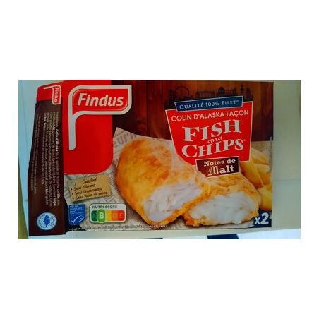 Findus 240G Fish&Chips Malt Msc