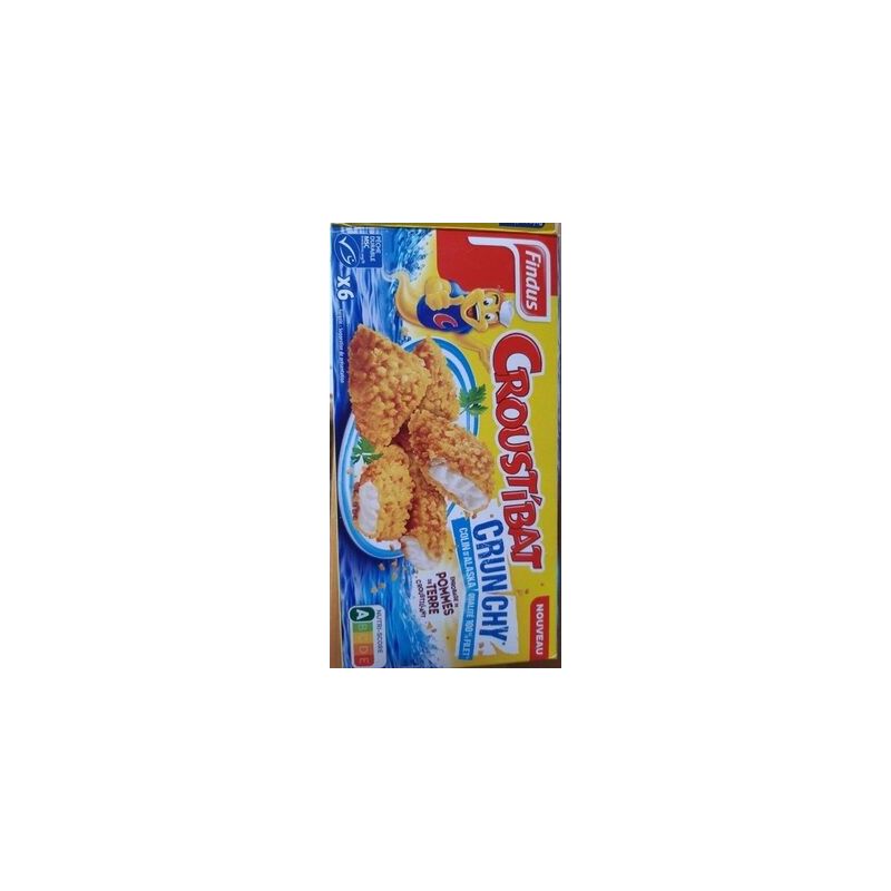 Findus 300G Poisson Pané Crunchy Msc Croustibat