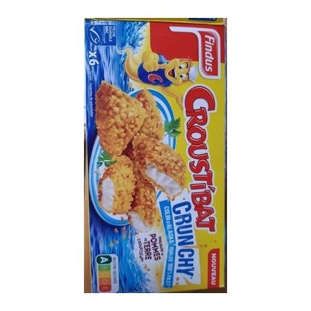 Findus 300G Poisson Pané Crunchy Msc Croustibat