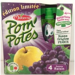Materne 4X90G Ppotes Pom Raisin