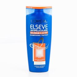 Elseve Flacon 250Ml Shampoing Ant-Pelliculaire Cheveux Normaux.Elseve