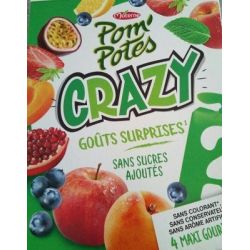 Materne Pompotes Crazy Vert 4X120G