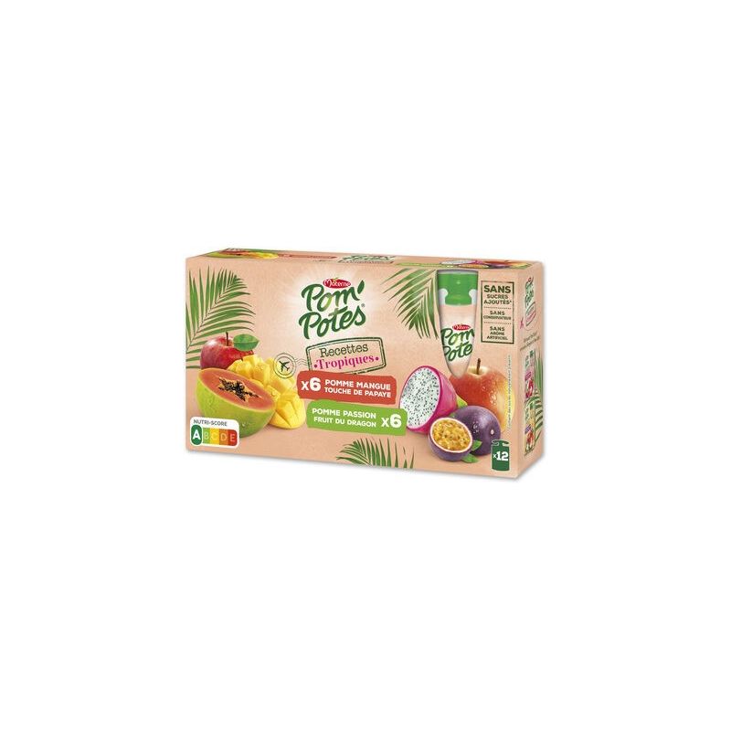 Pom'Potes Pp Recet.Monde Tropiq.12X90G