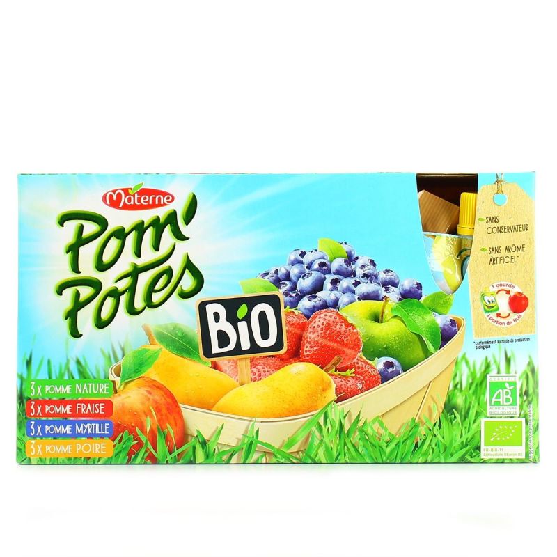 Materne Pom Pote Bio Multivariet12X90G