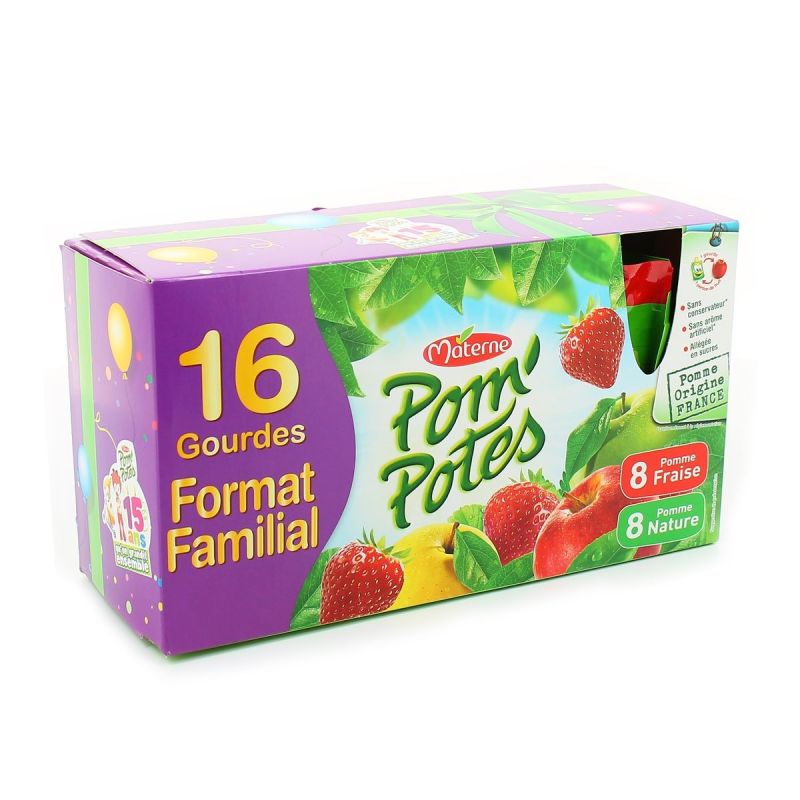 Materne Pompote 8Pom.+8Pom.Frais.90G