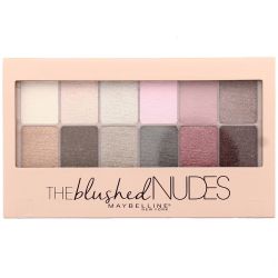 Gemey Maybelline Eyeshadow The Blushed Nudes Palette 9,6G