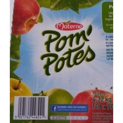 Materne 48X90G Pom Potes Pomme Nature