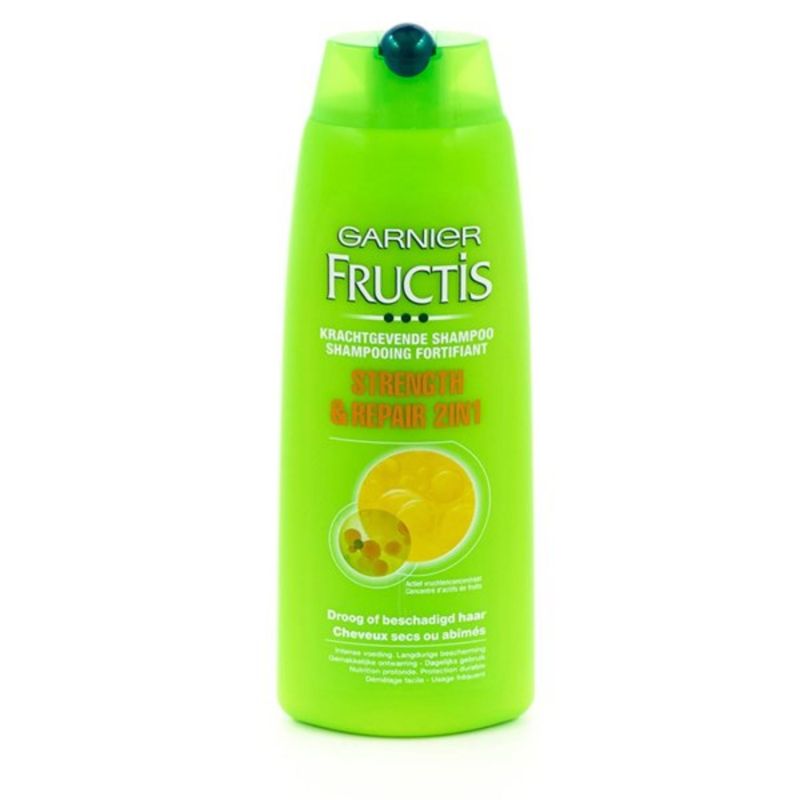 Fructis Shampooing 2 En 1 Cheveux Secs&Abimes 250Ml