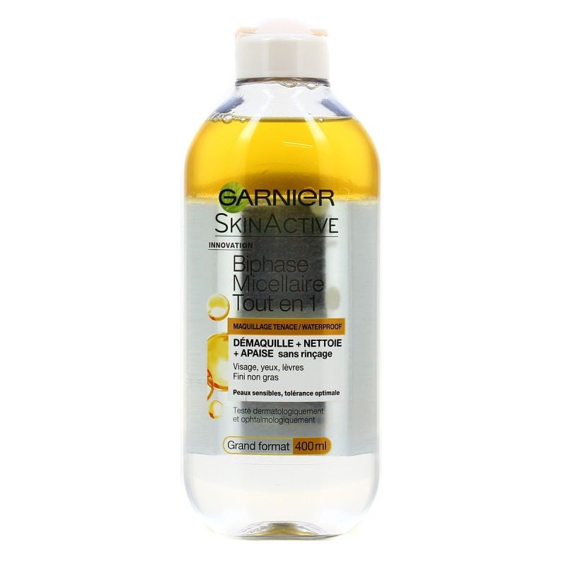 Garnier Skin Active Lotion Micellaire Tout En 1 : Le Flacon De 400Ml