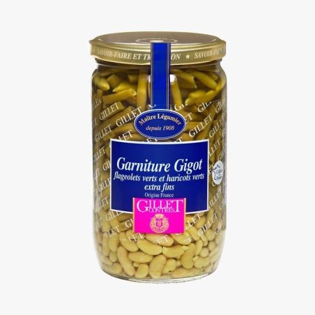 Gillet Contres Garniture Gigot, Flageolets Verts Et Haricots Extra Fins 72 Cl