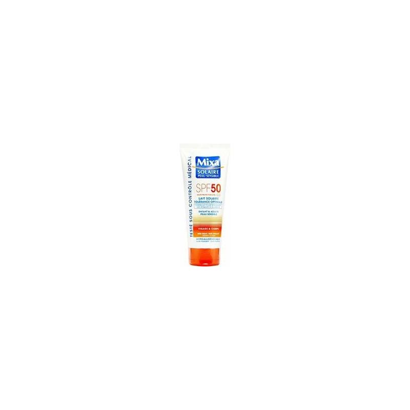 Mixa Lait Solaire Tolérance Optimale Spf 50 : Le Tube De 200Ml
