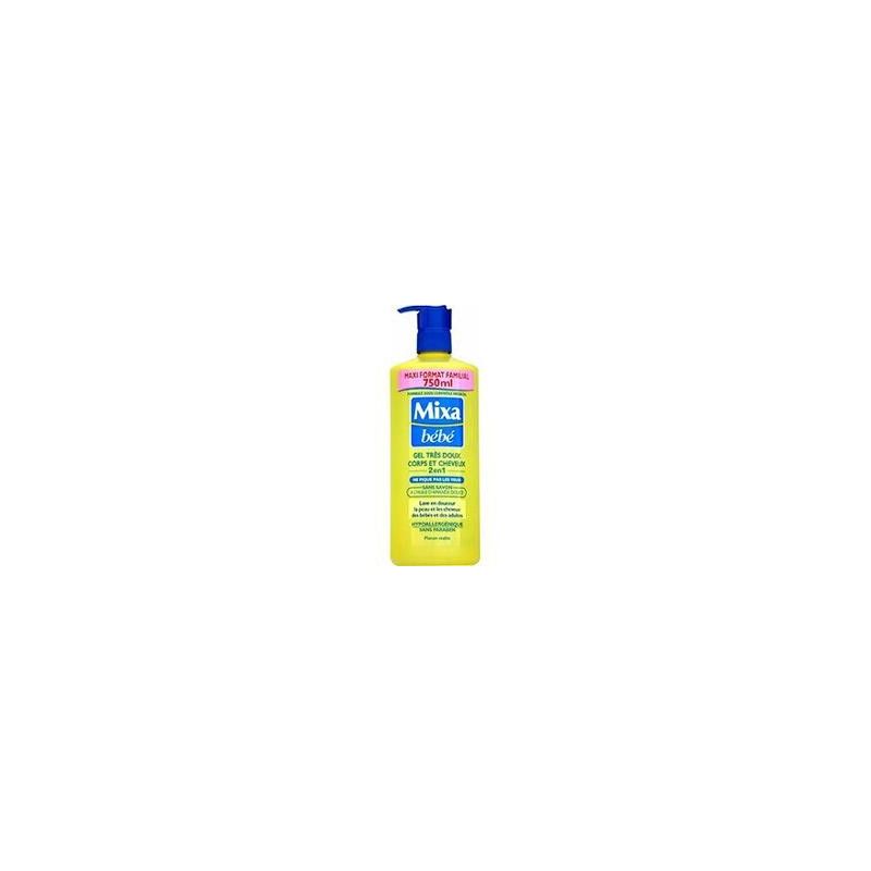 Mixa 750Ml Gel Corps Chevx. Bb