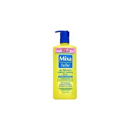 Mixa 750Ml Gel Corps Chevx. Bb