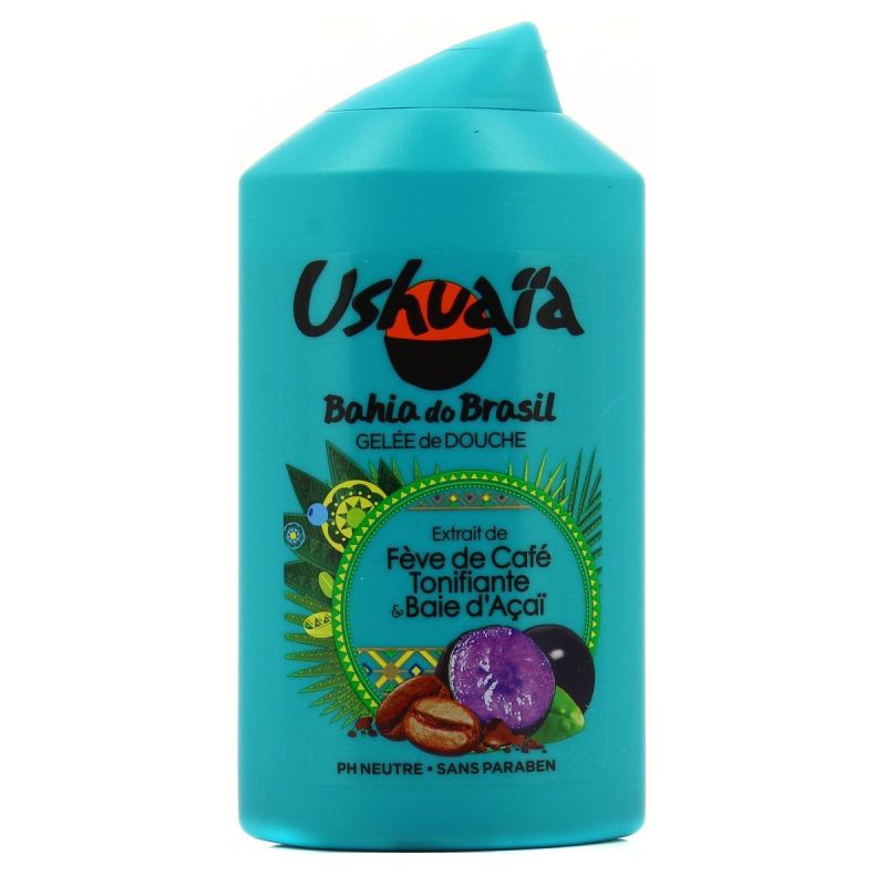 Ushuaia Gel Douche Fève De Café & Baies D'Açaï : Le Flacon 250 Ml
