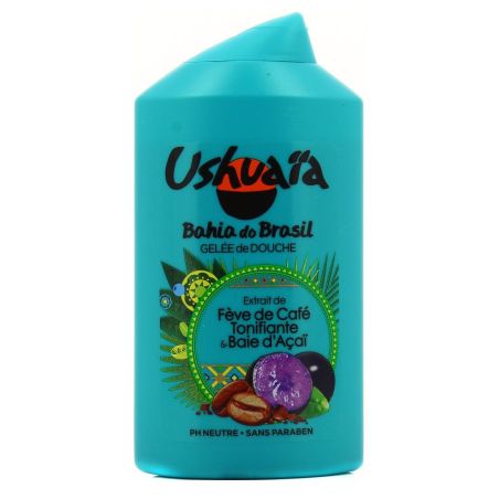 Ushuaia Gel Douche Fève De Café & Baies D'Açaï : Le Flacon 250 Ml