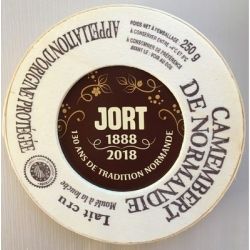 Jort Fe/Camembert Lait Cru 250Gr