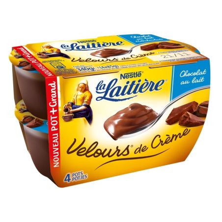 La Laitiere 4X85G Vdc Choco Lait Lalaitier