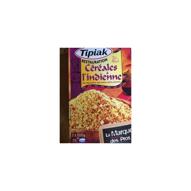 Tipiak 1Kg Cereales A L Indienne