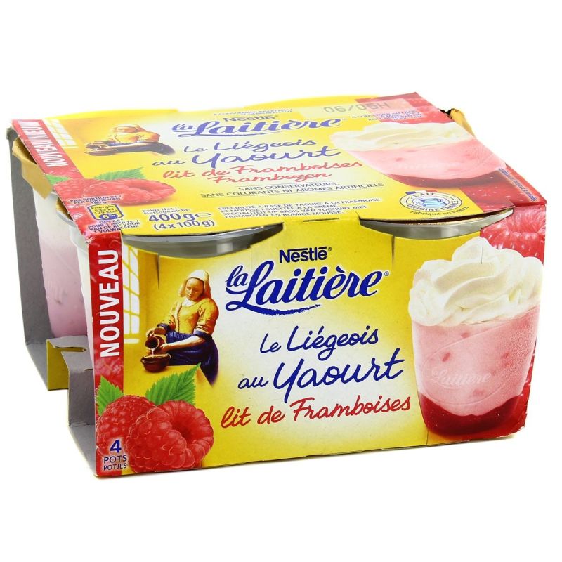 Lalaitiere Lieg.Au Yrt S/Lt Framb.4X100G