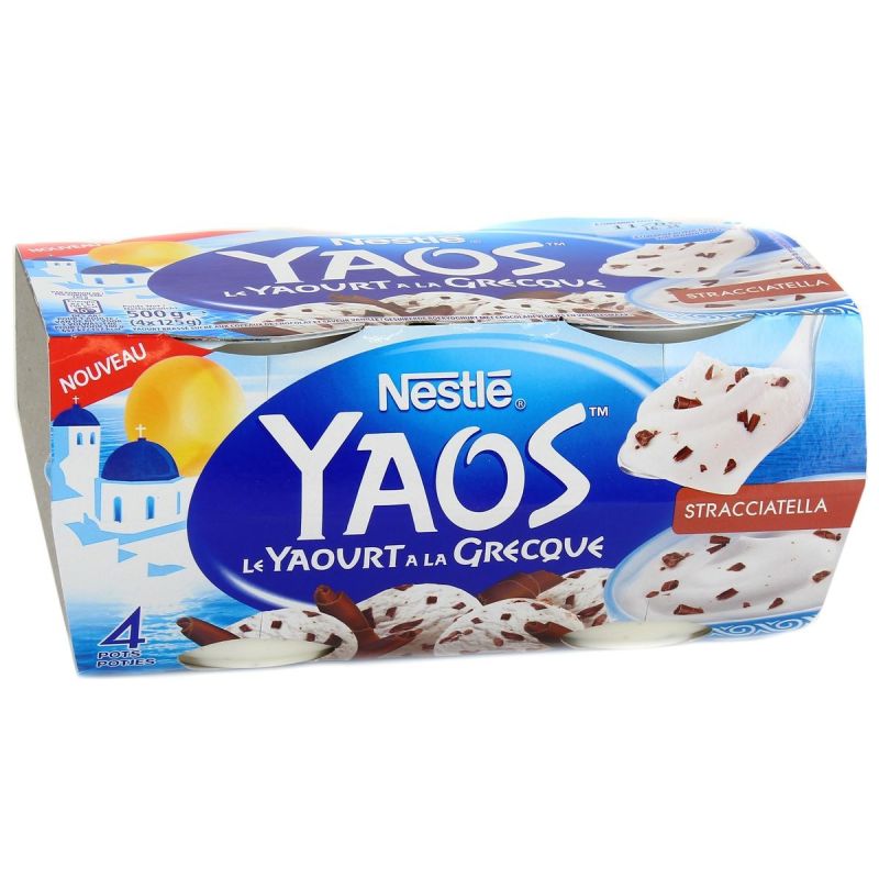 Nestle Nesaint Yaos Stracciatella 4X125G
