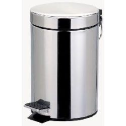 Carrefour Home Poubelle 3L Salle De Bain Inox