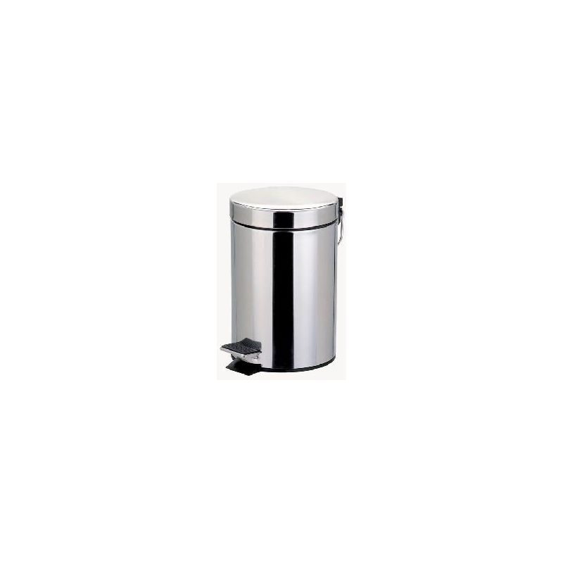 Carrefour Home Poubelle 3L Salle De Bain Inox