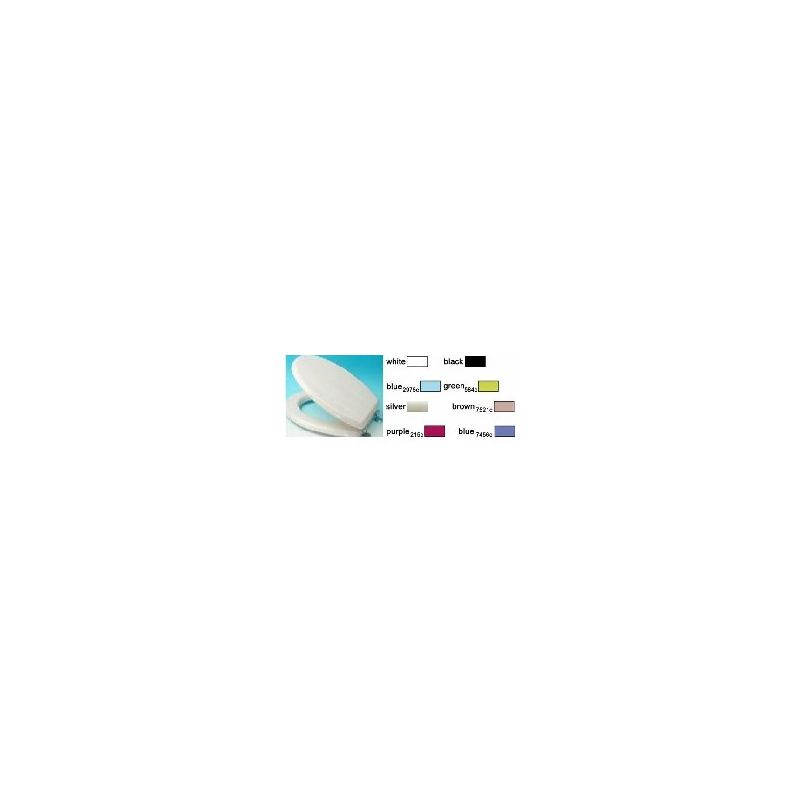 Carrefour Home Abattant Mdf Noir Blanc1