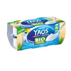 Nestle Yaos Nature Bio 4X150G