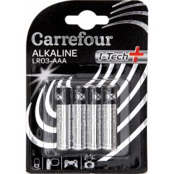 Carrefour 4 Piles Lr03 I-Tech+ Crf